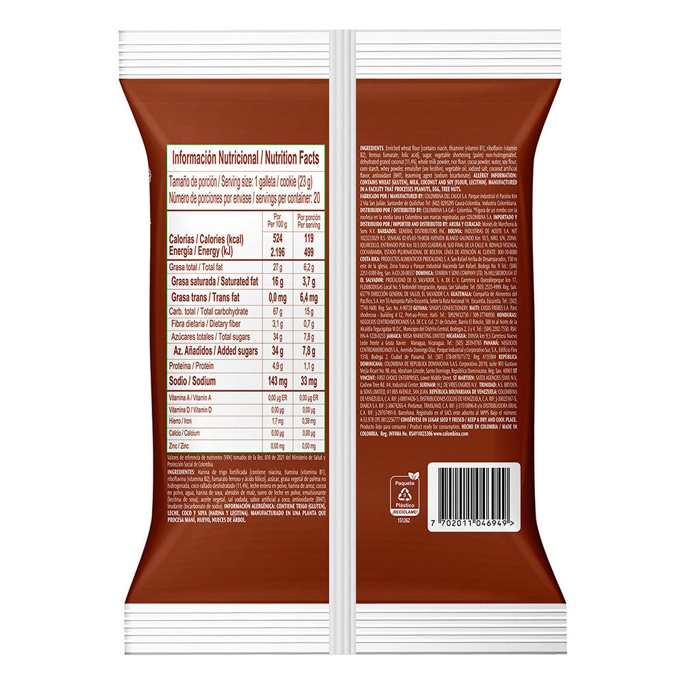 Galleta Wafer Max Coco x 10 Unidades