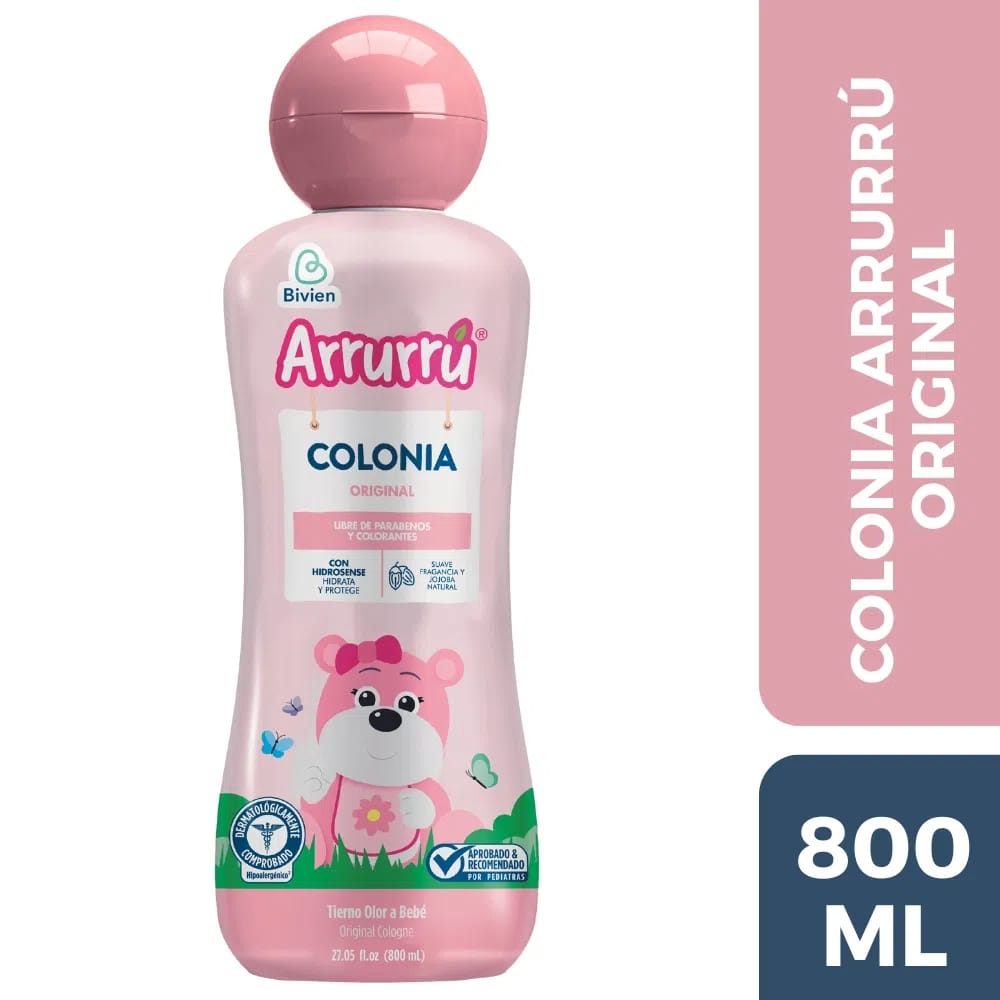 Arrurru Colonia Rosada 800 ML