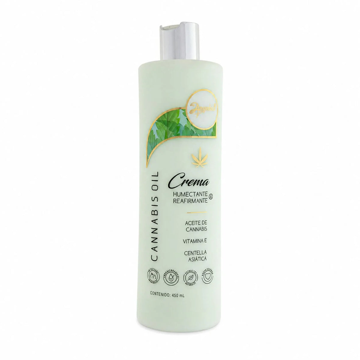 Anyeluz Crema Corporal cannabis Oil 450 ml