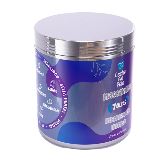 Leche Pal Pelo Mascarilla Regenerador Intenso 7 Oleos 800ml