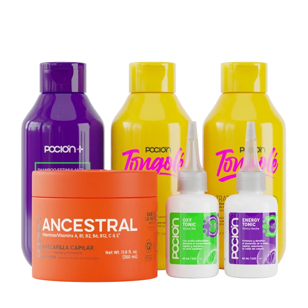 La pocion Kit Rizos Fuertes y Reparados