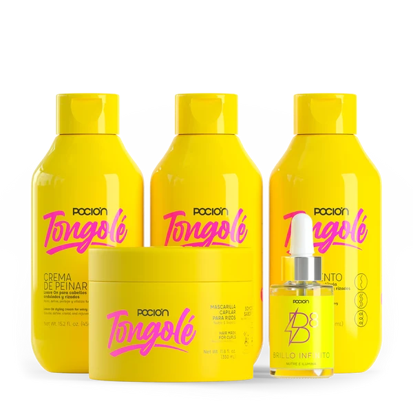 La pocion Rizos Brillantes y Anti-Frizz