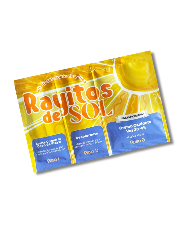 Rayitos De Sol Kit Decolorante de Vellos