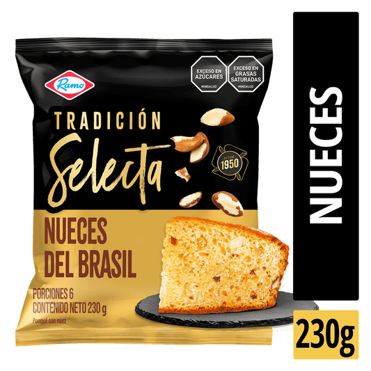 Ponque Ramo Tradicion Selecta Nuez 230 GR