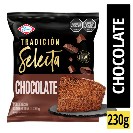 Ponque Ramo Tradicion Selecta Trozos Chocolate 230 GR