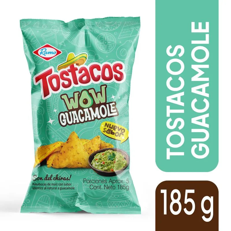 Tostacos WOW Guacamole 185 GR