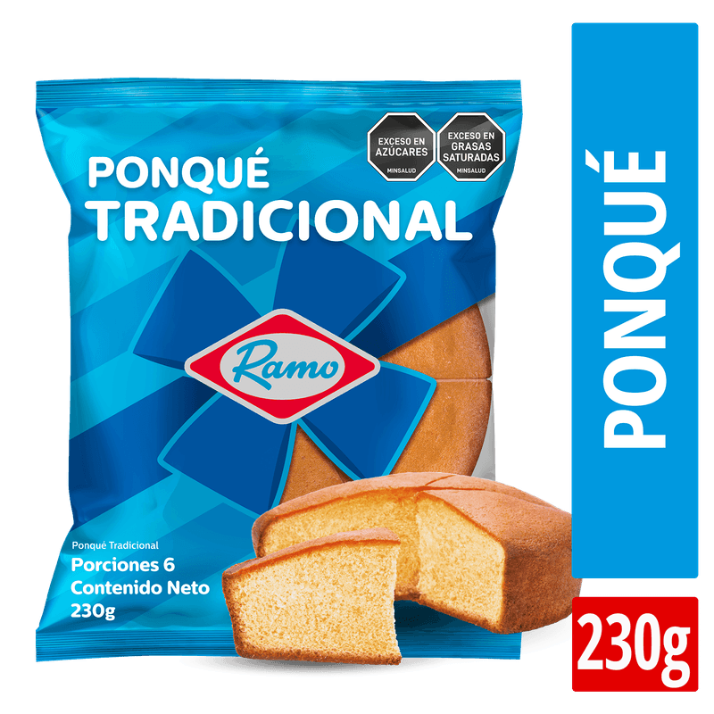 Ponque Ramo Tradicional 230 GR