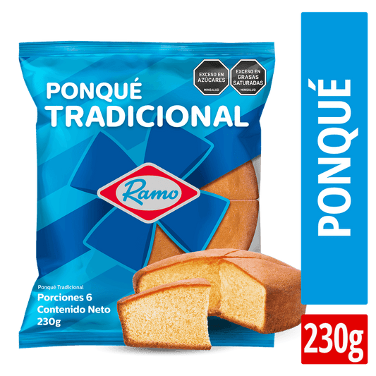 Ponque Ramo Tradicional 230 GR