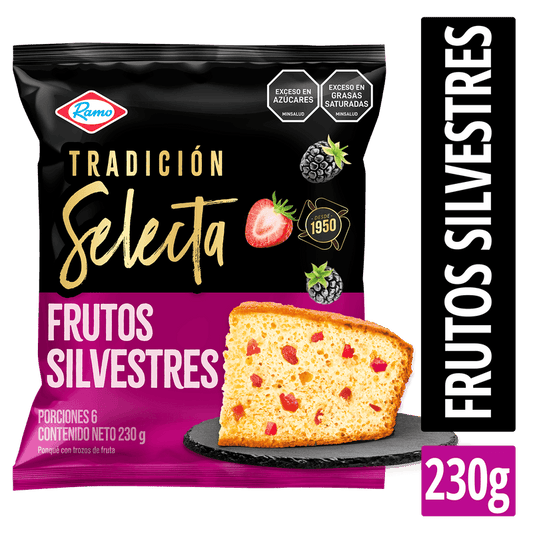 Ponque Ramo Tradicion Selecta Frutos Silvestres 230 GR