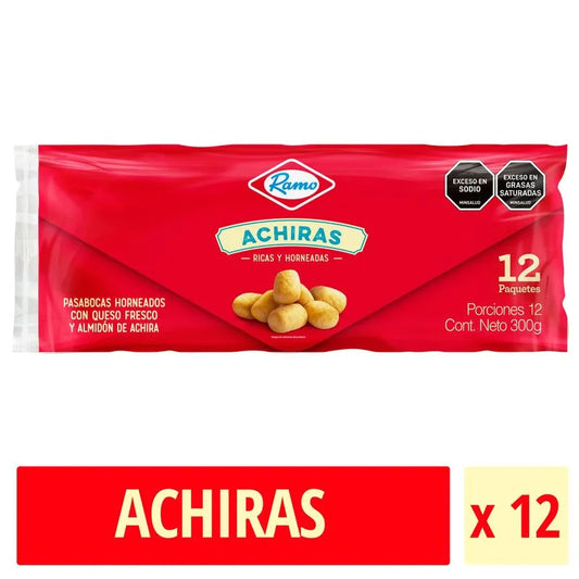 Ramo Achiras 12 Paquetes x 25 GR