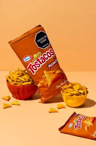 Tostacos Picante 12 Paquetes x 38 GR