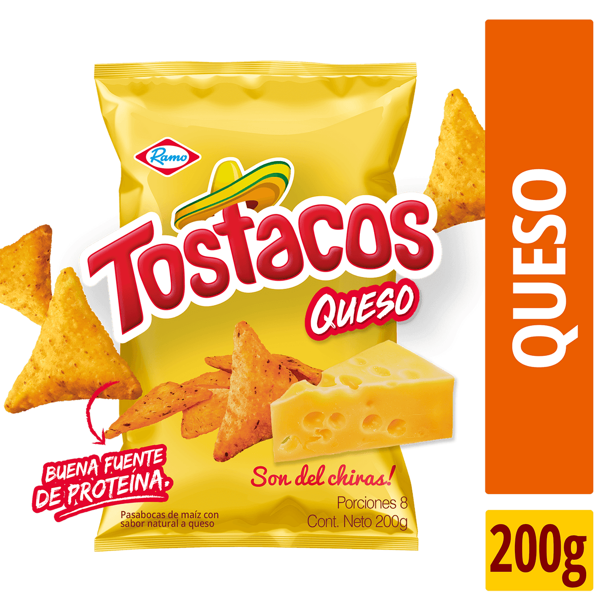 Tostacos Queso 200 GR