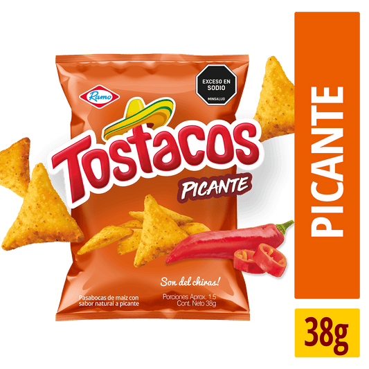 Tostacos Picante 38 GR