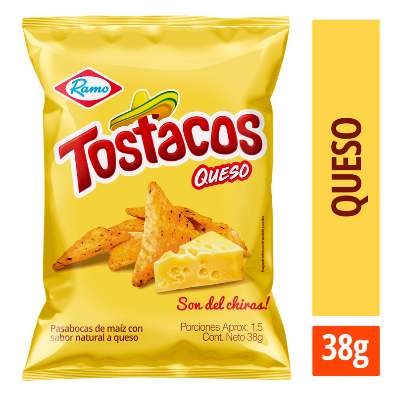 Tostacos Queso 38 GR