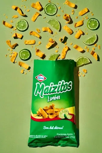 Maizitos Limon 12 Paquetes x 45 GR