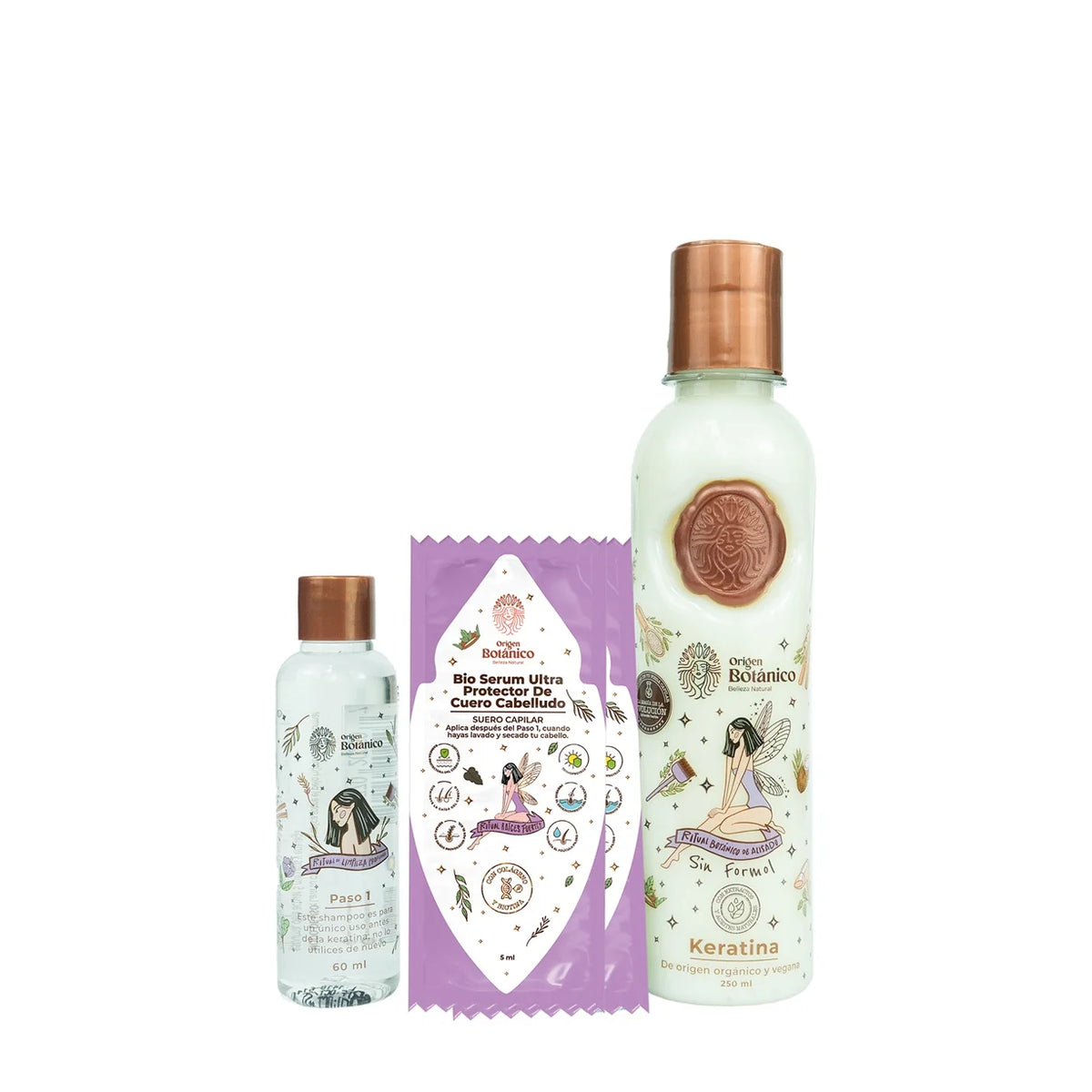 Origen Botanico Keratina Evolucion 250 ml - 2 personas