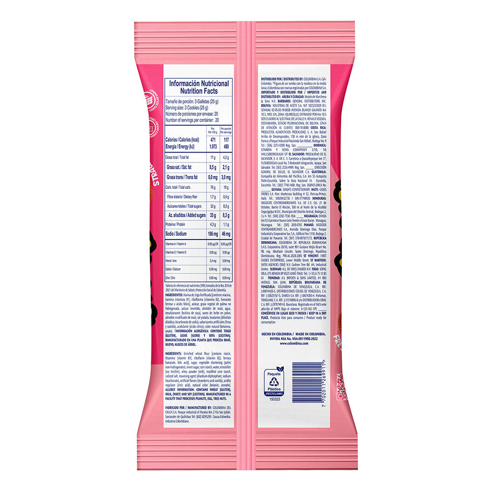 Galleta Brinky Fresa x 10