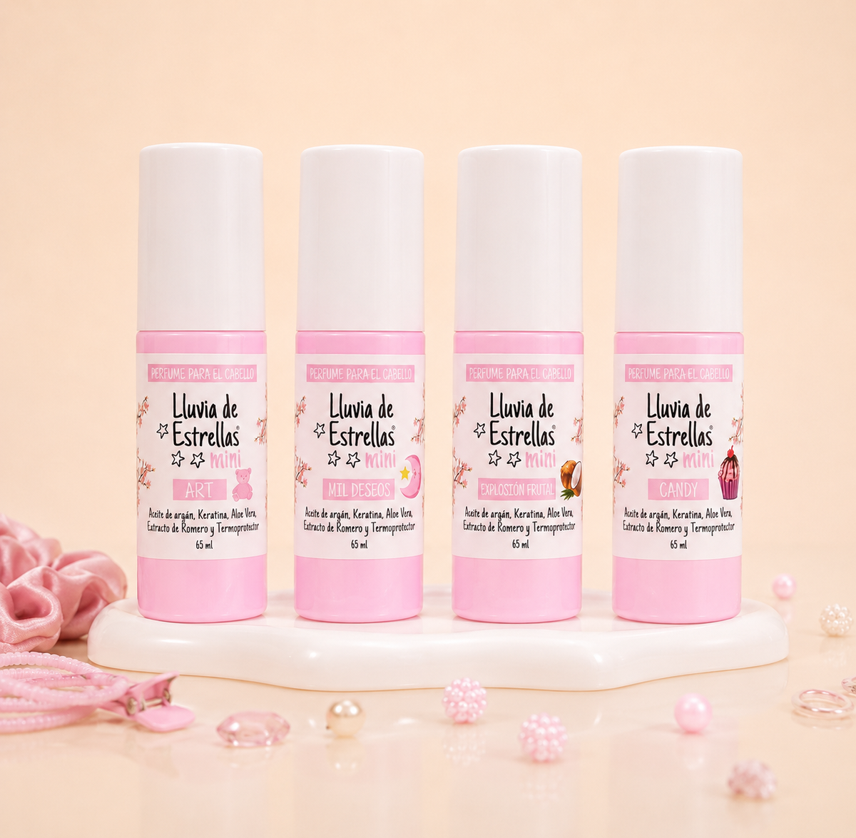 Lluvia de Estrellas Mini Perfume para el cabello