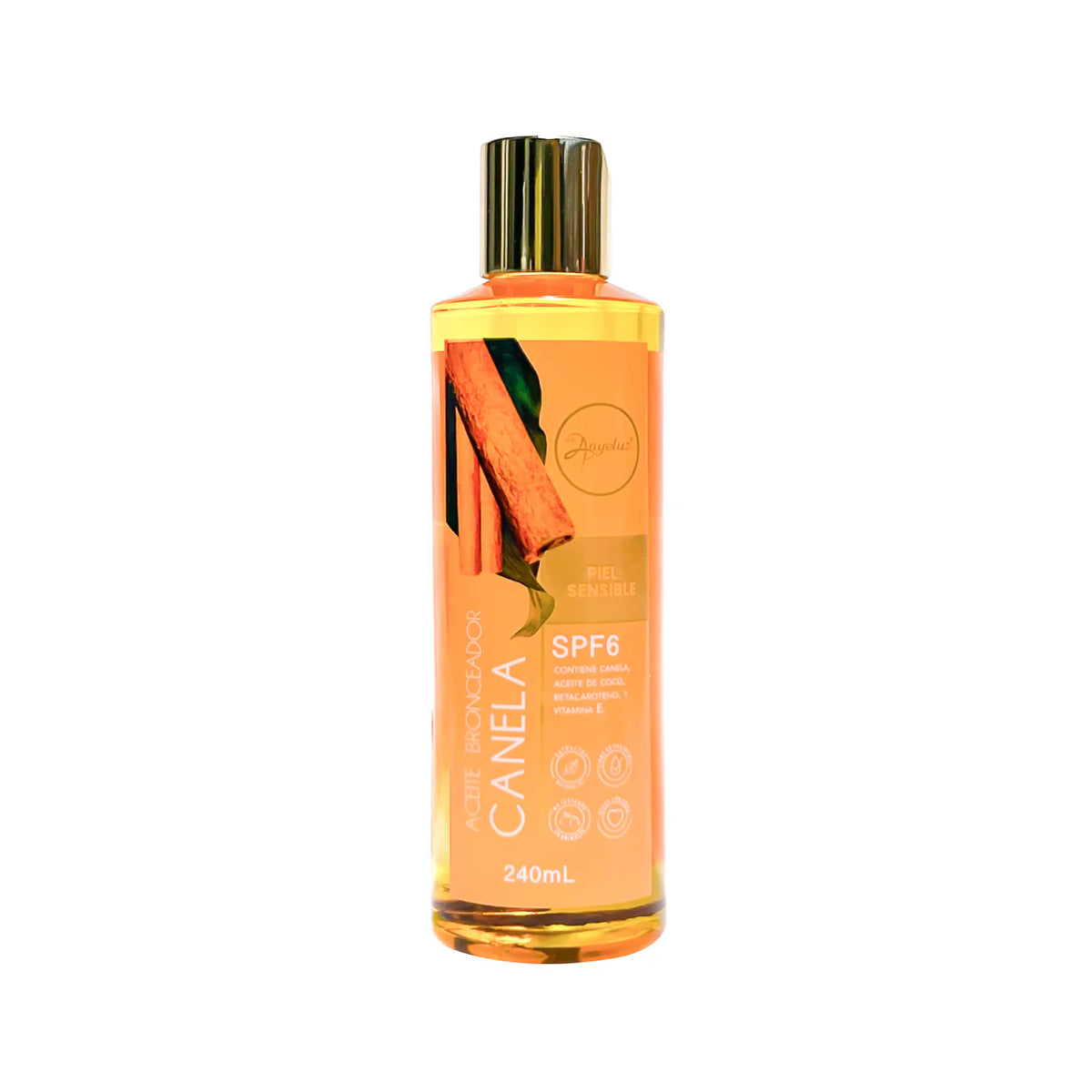 Anyeluz Aceite bronceador de canela