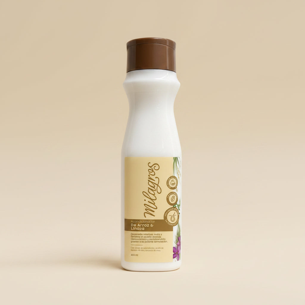 Acondicionador Arroz y Linaza Milagros