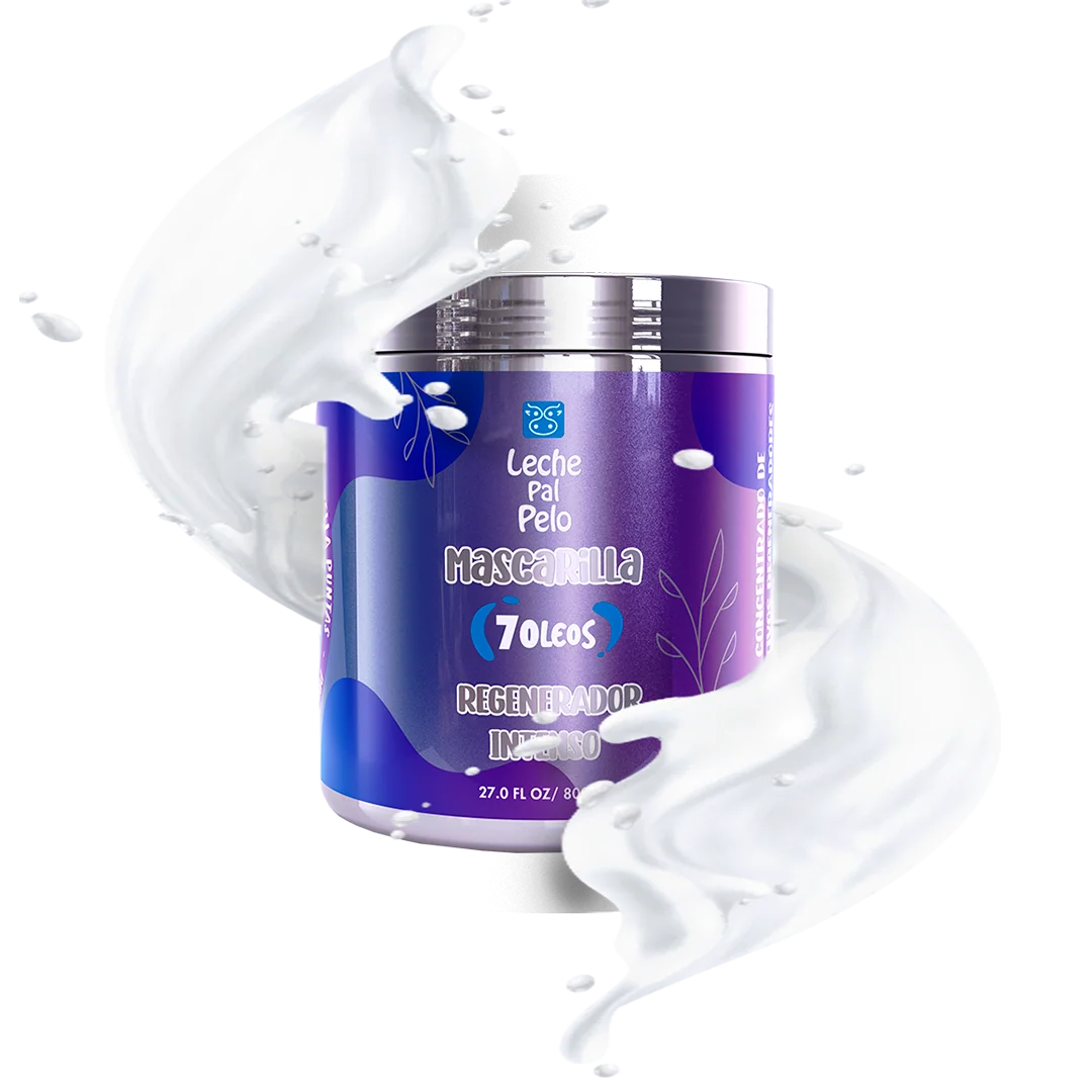 Leche Pal Pelo Mascarilla Regenerador Intenso 7 Oleos 800ml