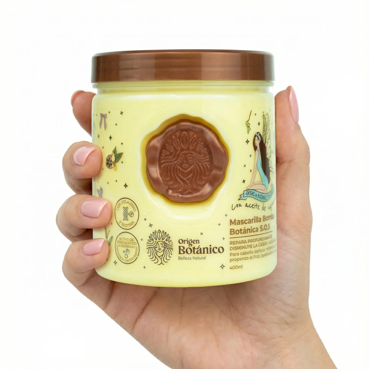 Origen Botanico Mascarilla bomba botanica SOS