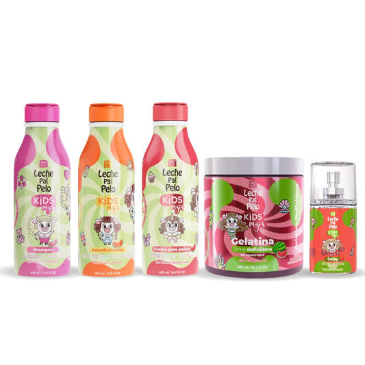 Leche Pal Pelo Kit Kids Rizos
