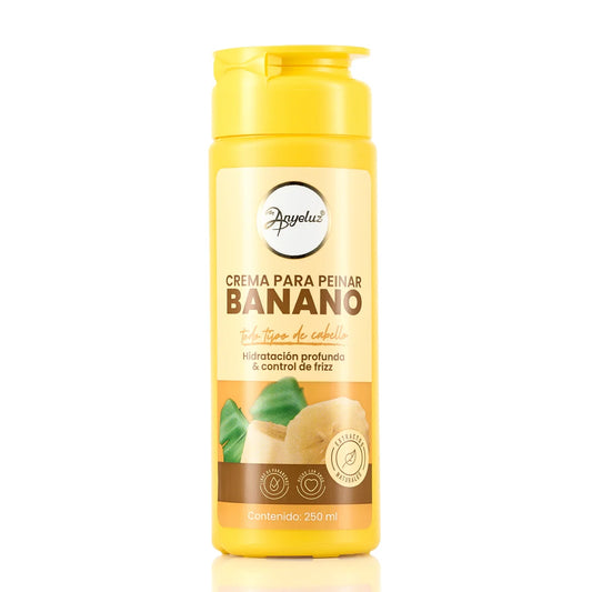 Anyeluz Crema para Peinar con Banano 250ml