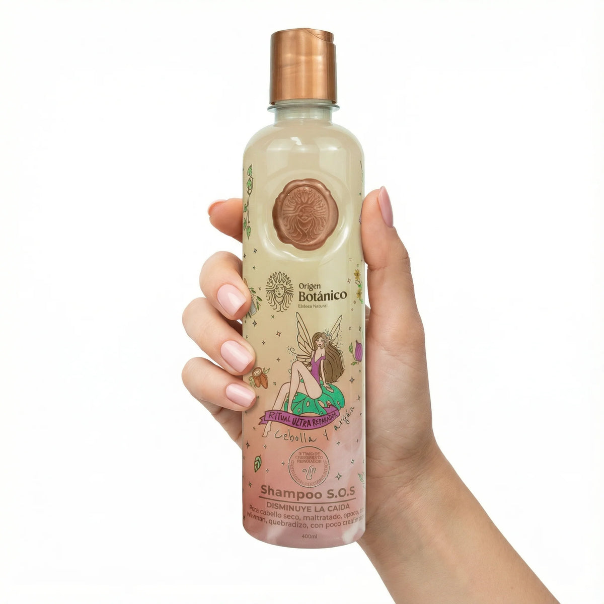 Origen botanico Shampoo SOS Cebolla y Argan