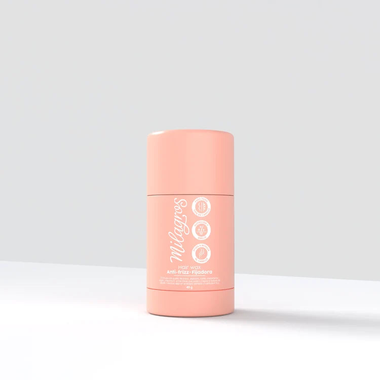 Barra Hair Wax Stick Anti frizz fijadora Milagros