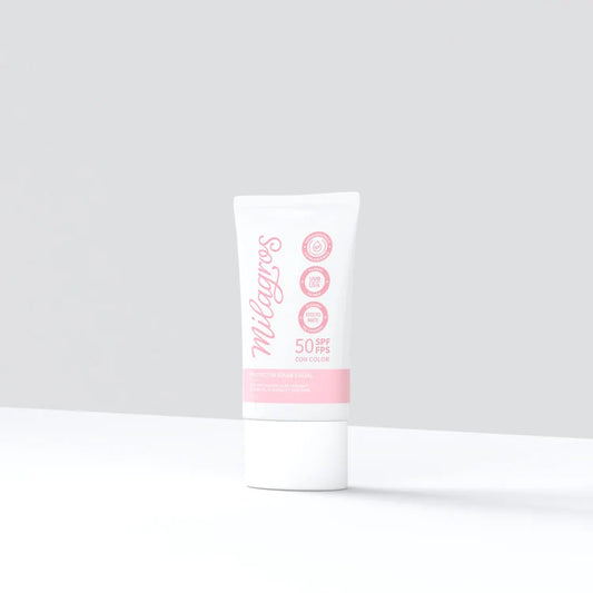 Bloqueador Protector Solar Facial Milagros