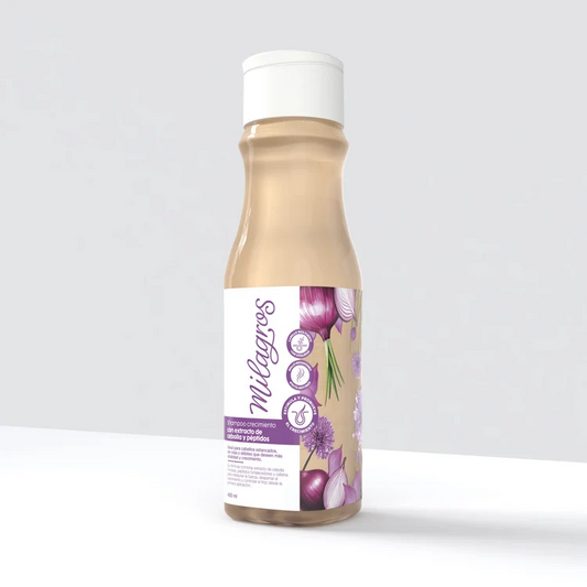 Milagros Shampoo Crecimiento con Extractos de Cebolla y Peptidos