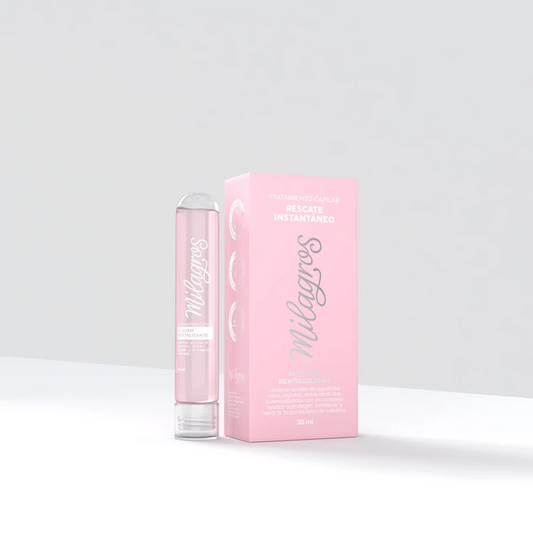 Tratamiento Capilar Elixir Revitalizante Ampolleta Rosa Milagros