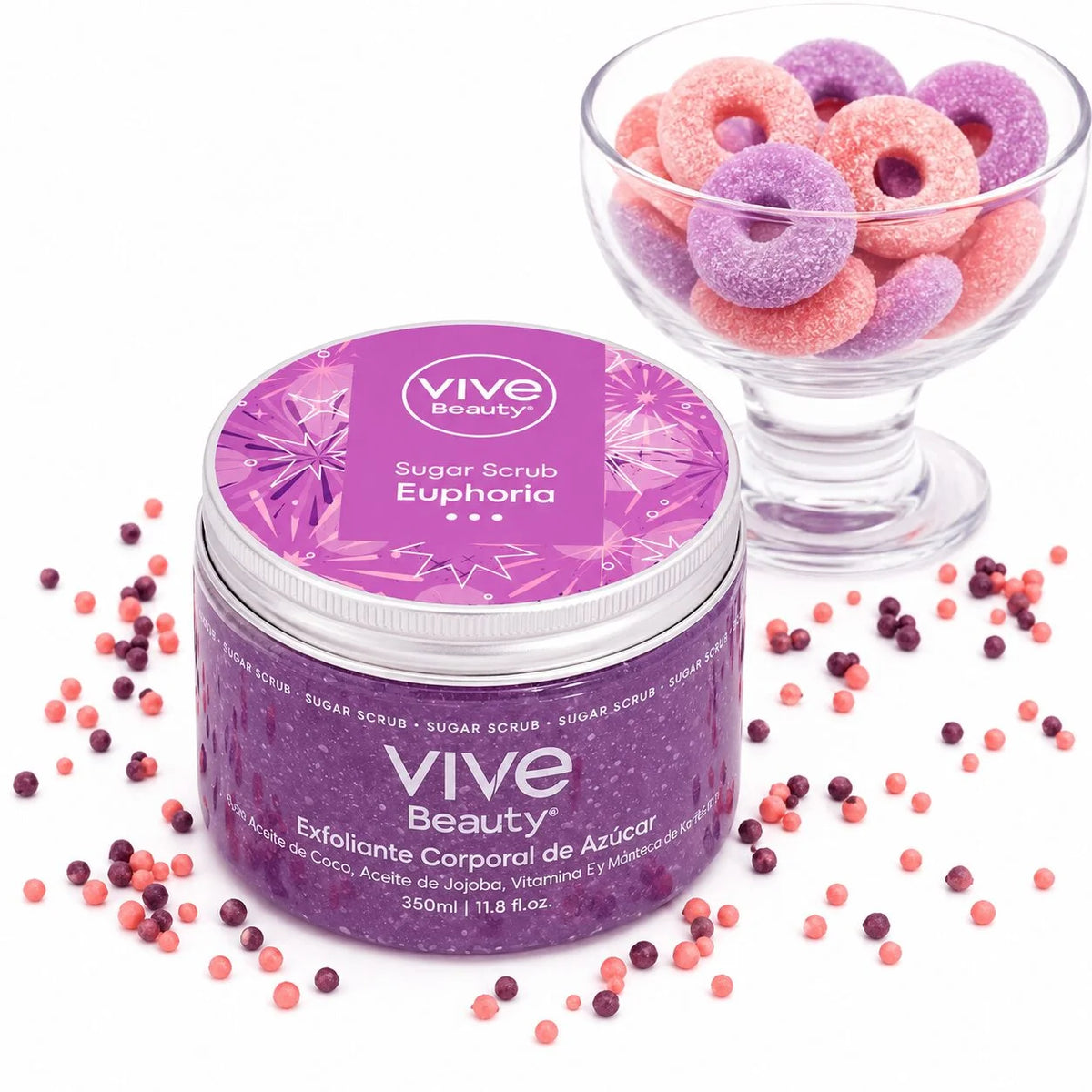Vive Beauty Exfoliante de Azúcar Sugar Scrub