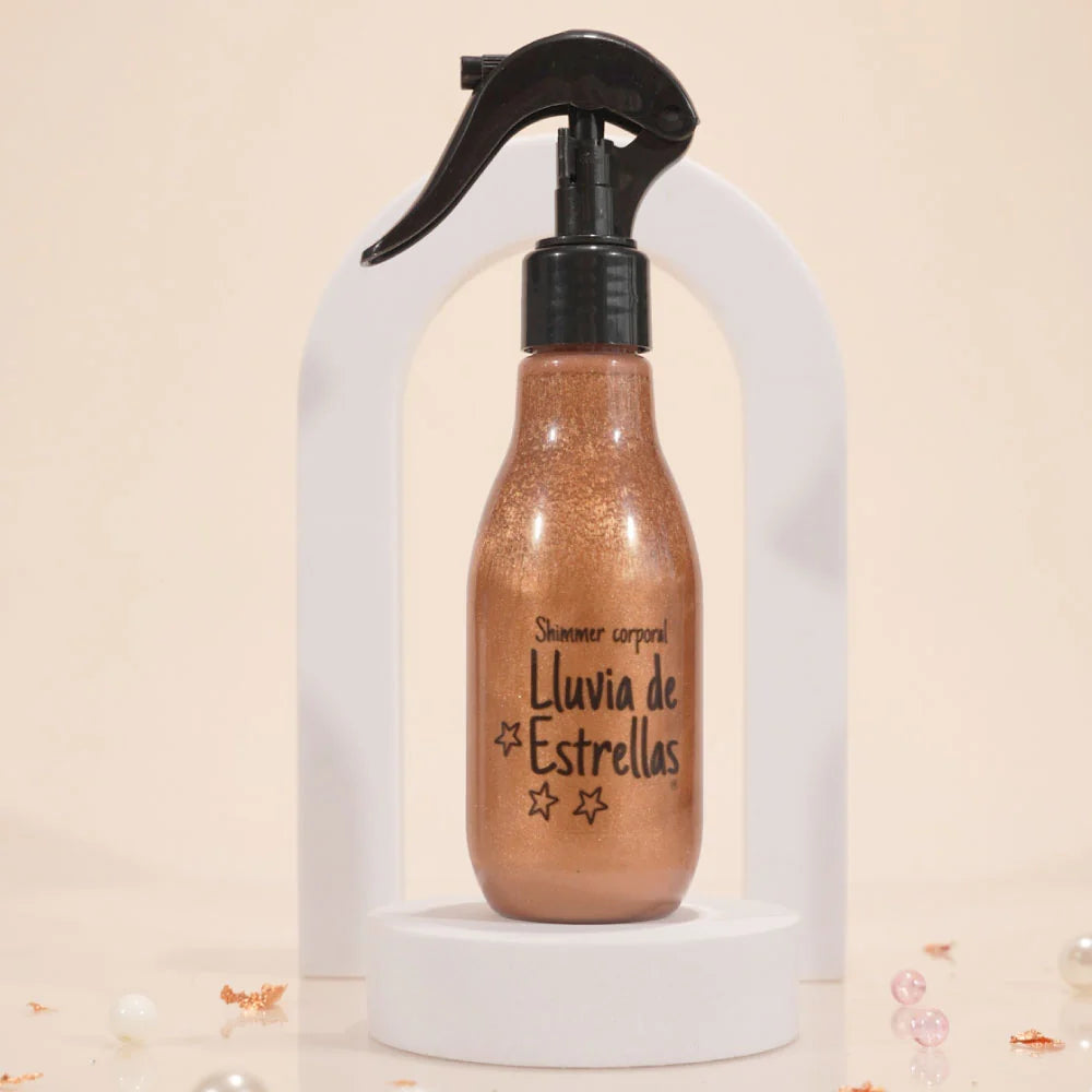 Lluvia de Estrellas Iluminador Corporal Shimmer Bronce