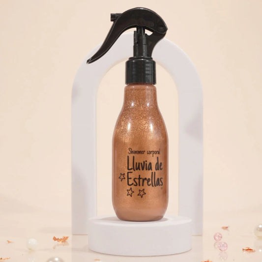 Lluvia de Estrellas Iluminador Corporal Shimmer Bronce