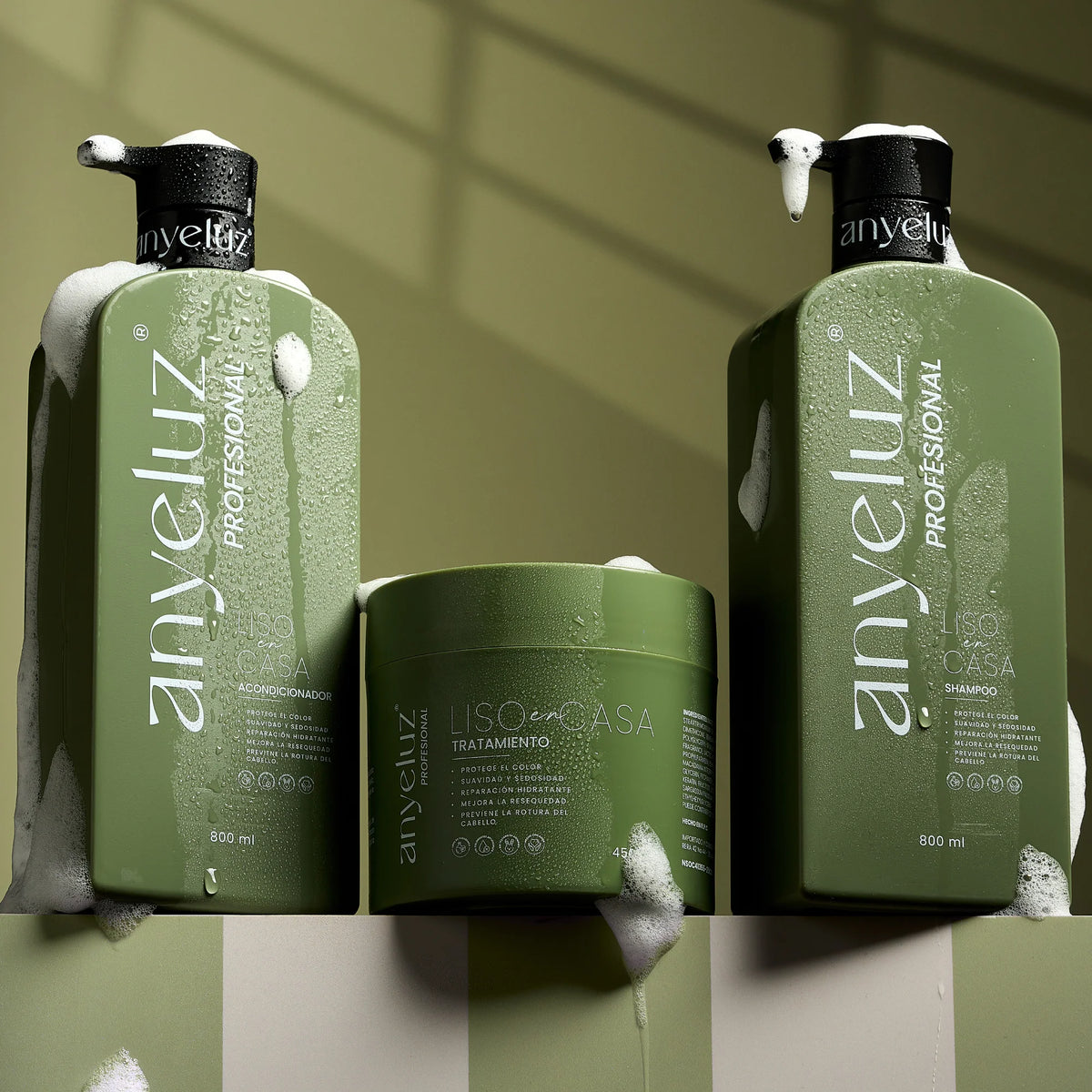 Anyeluz Kit Antifriz y Brillo Liso Profesional