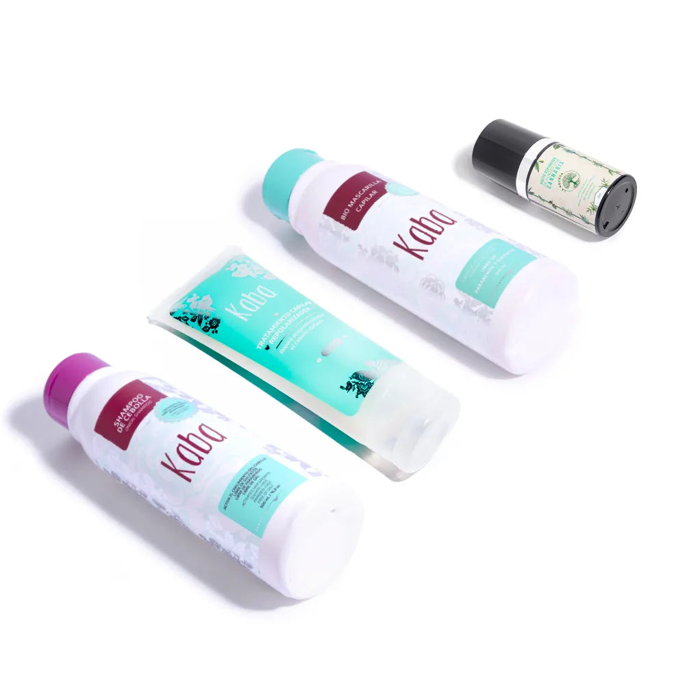 Kaba Kit Crecimiento y Reparación + Aceite para Puntas La Receta Cbd