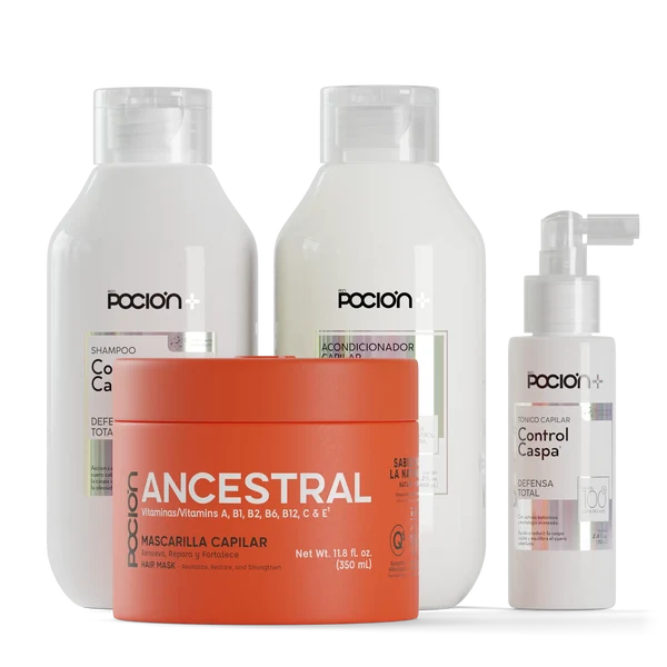 La pocion Kit Control Caspa y Reparación