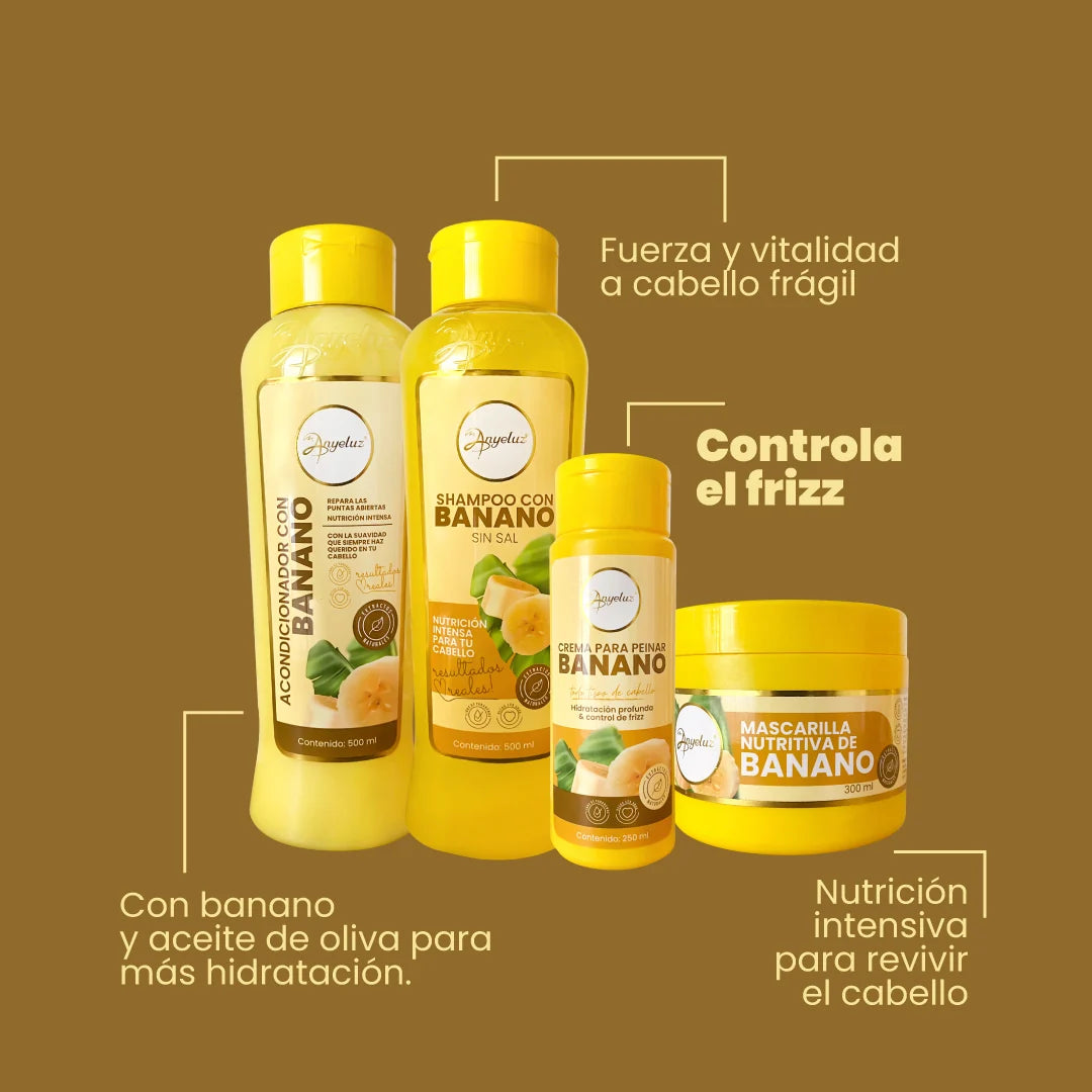 Anyeluz Kit Nutrición Completa Banano