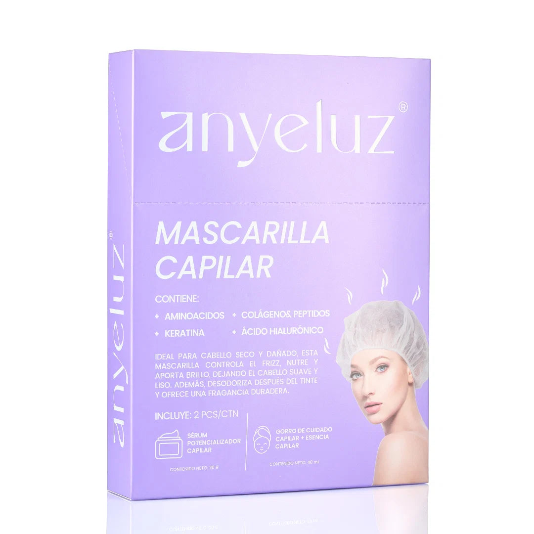 Anyeluz Gorro Mascarilla Capilar Con Vapor