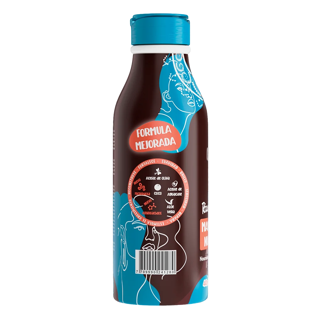 Leche Pal Pelo Mascarilla Nutritiva Rizos y Ondas 440ml