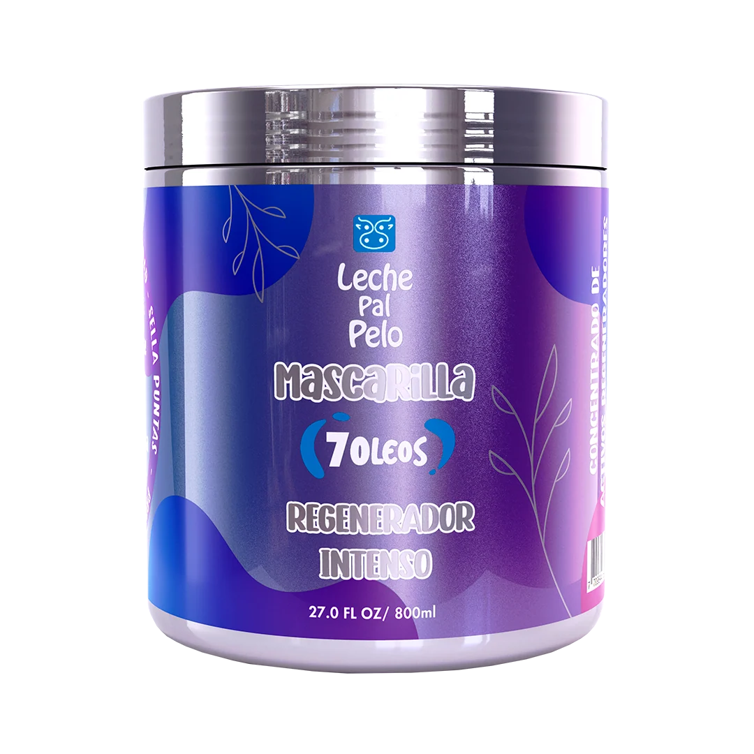 Leche Pal Pelo Mascarilla Regenerador Intenso 7 Oleos 800ml