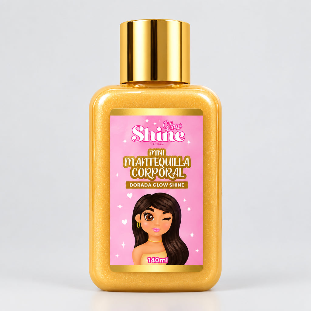 Glow Shine By La YAJA MINI Mantequilla Corporal Dorada