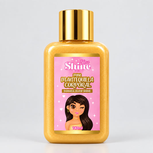 Glow Shine By La YAJA MINI Mantequilla Corporal Dorada