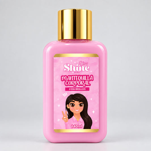 Glow Shine By La YAJA MINI Mantequilla Corporal Rosada