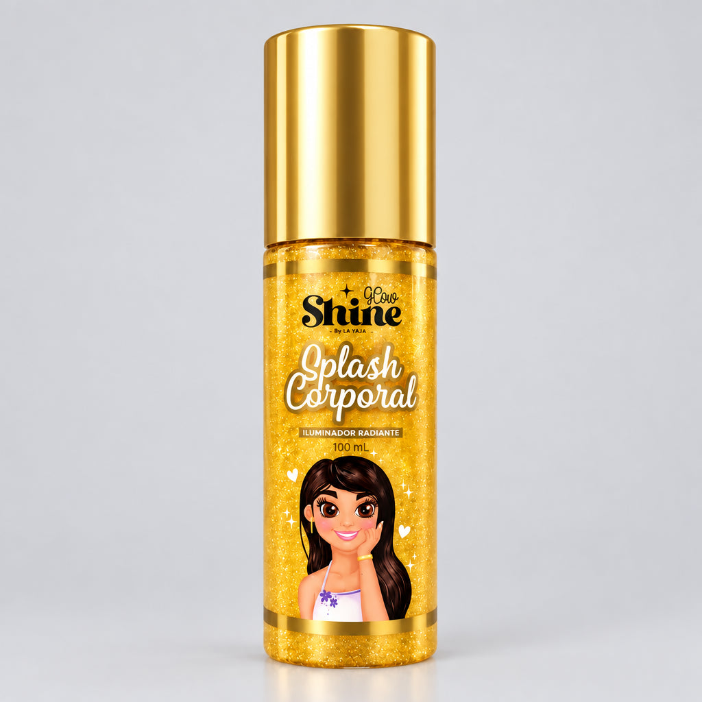 Glow Shine By La YAJA MINI Splash Dorado
