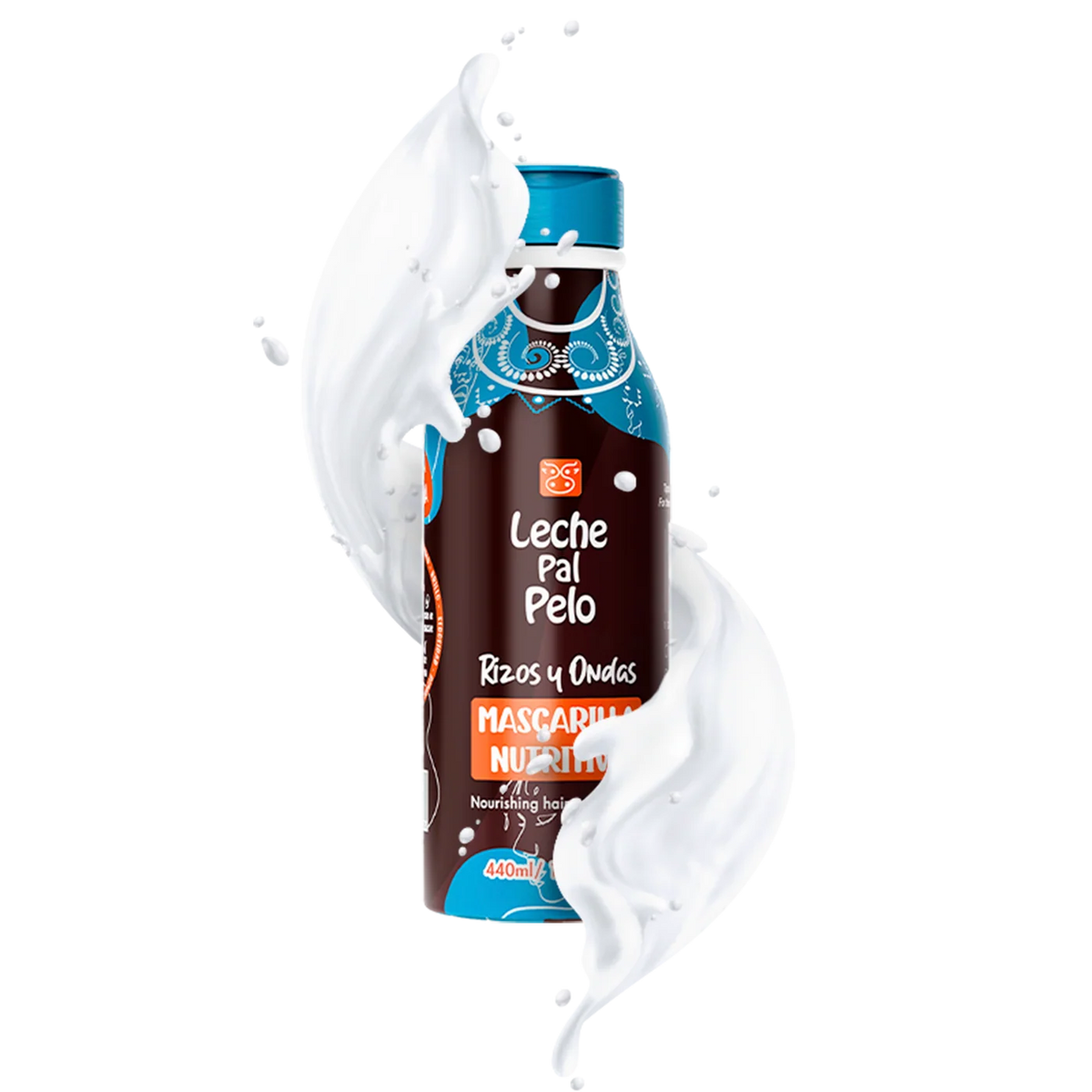 Leche Pal Pelo Mascarilla Nutritiva Rizos y Ondas 440ml