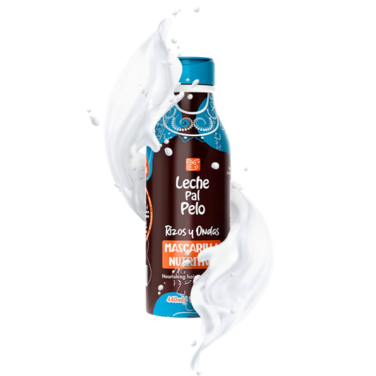 Leche Pal Pelo Mascarilla Nutritiva Rizos y Ondas 440ml