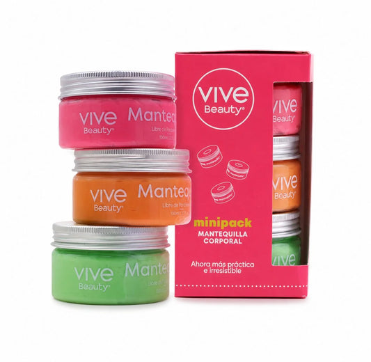 Vive Beauty Minipack x 3 Mantequilla Corporal